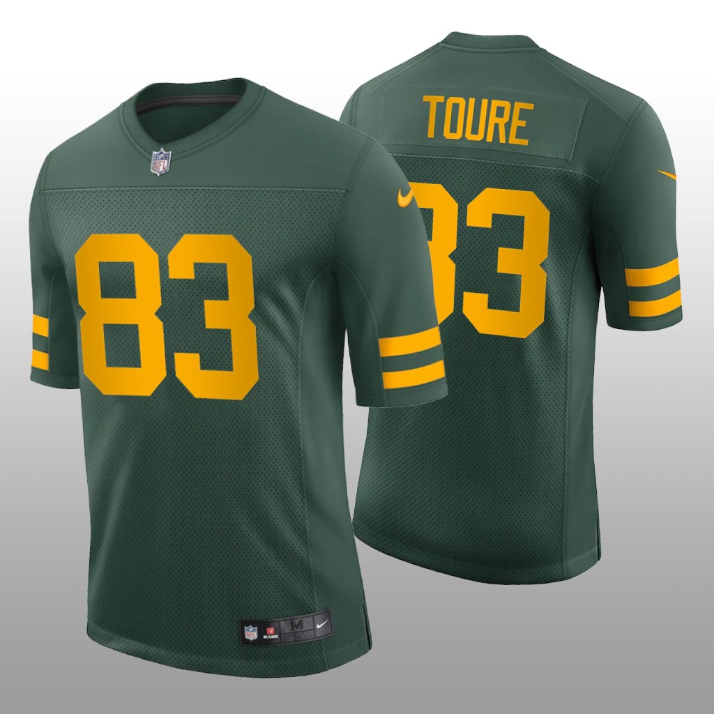 Green Bay Packers Samori Toure Green Jersey Vapor Limited - Men's