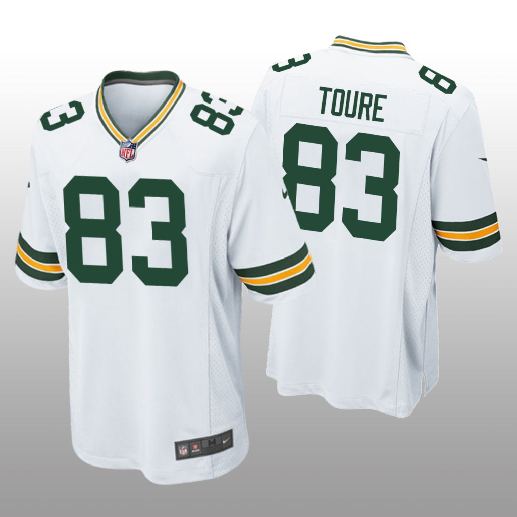 Green Bay Packers Samori Toure White Jersey Game - Men's