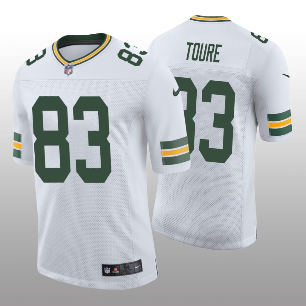 Green Bay Packers Samori Toure White Jersey Vapor Limited Men's