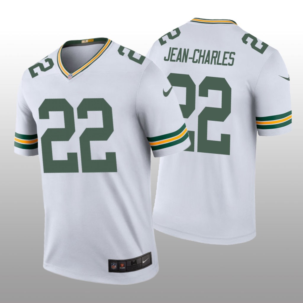 Green Bay Packers Shemar Jean-Charles White Jersey Color Rush Legend - Men's