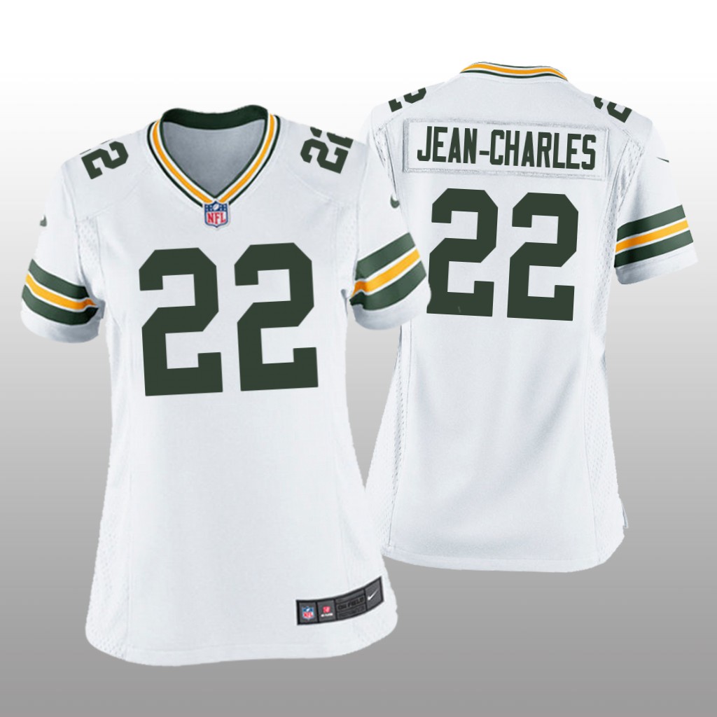 Green Bay Packers Shemar Jean-Charles White Jersey Game - Women's