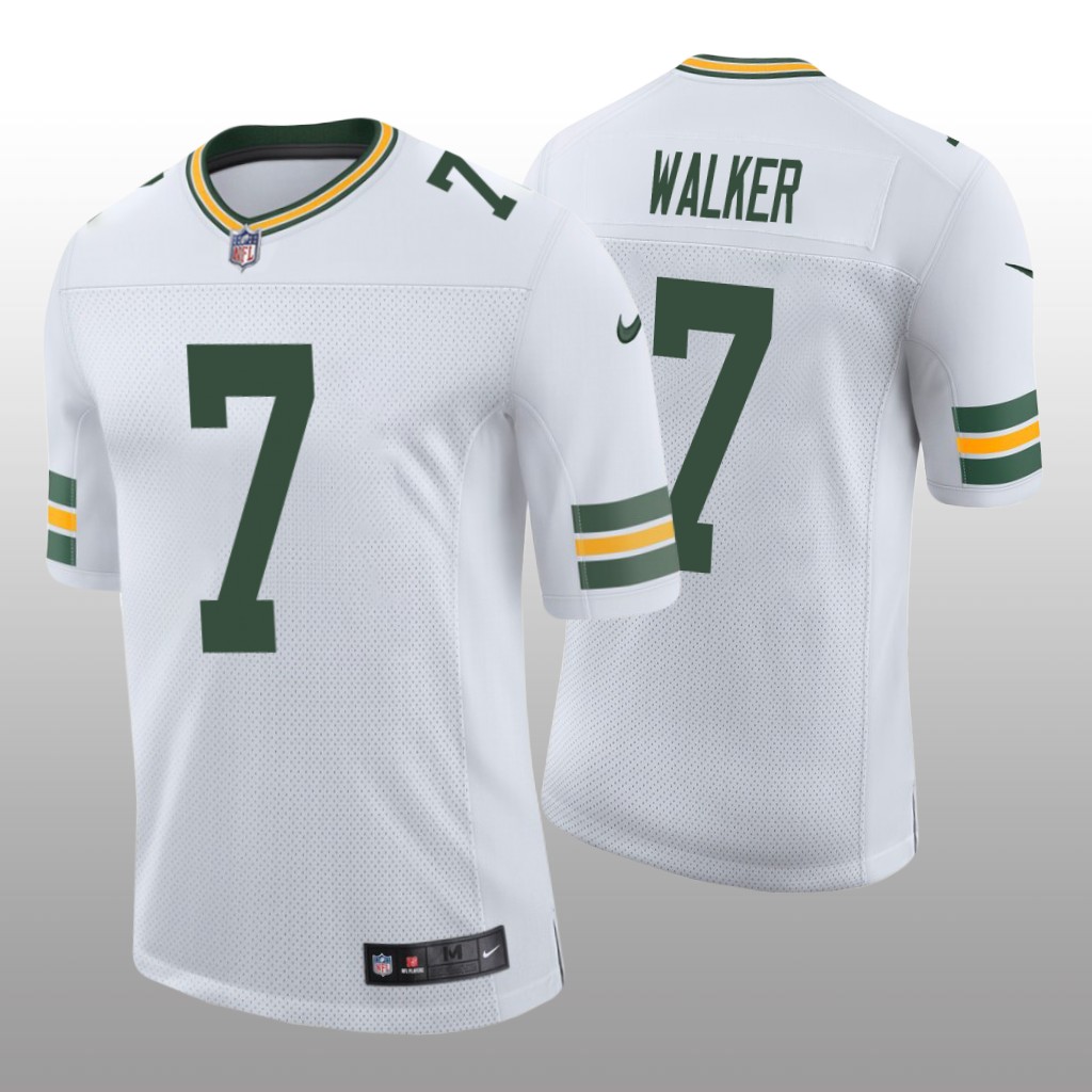 Green Bay Packers White 2022 NFL Draft Vapor Limited Quay Walker Jersey