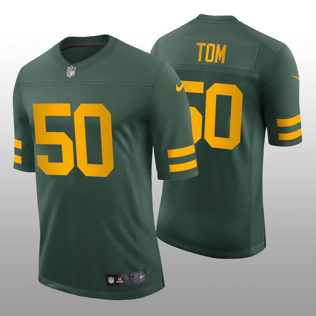 Green Bay Packers Zach Tom Green Jersey Vapor Limited - Men's