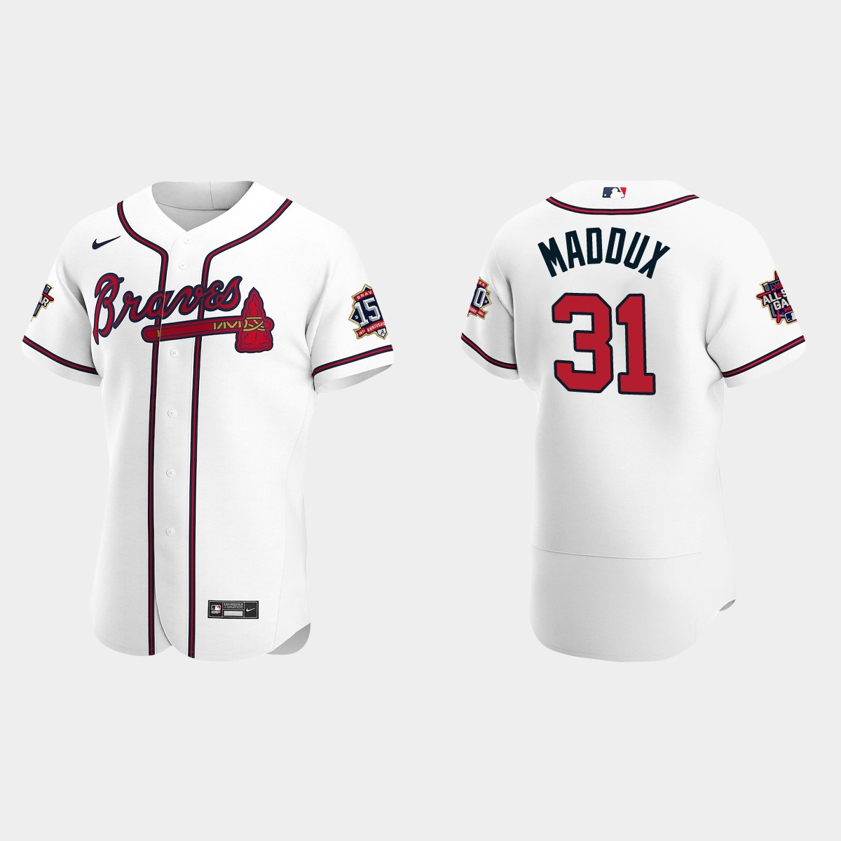 Greg Maddux #31 Atlanta Braves 2021 MLB All-Star Game Jersey - White