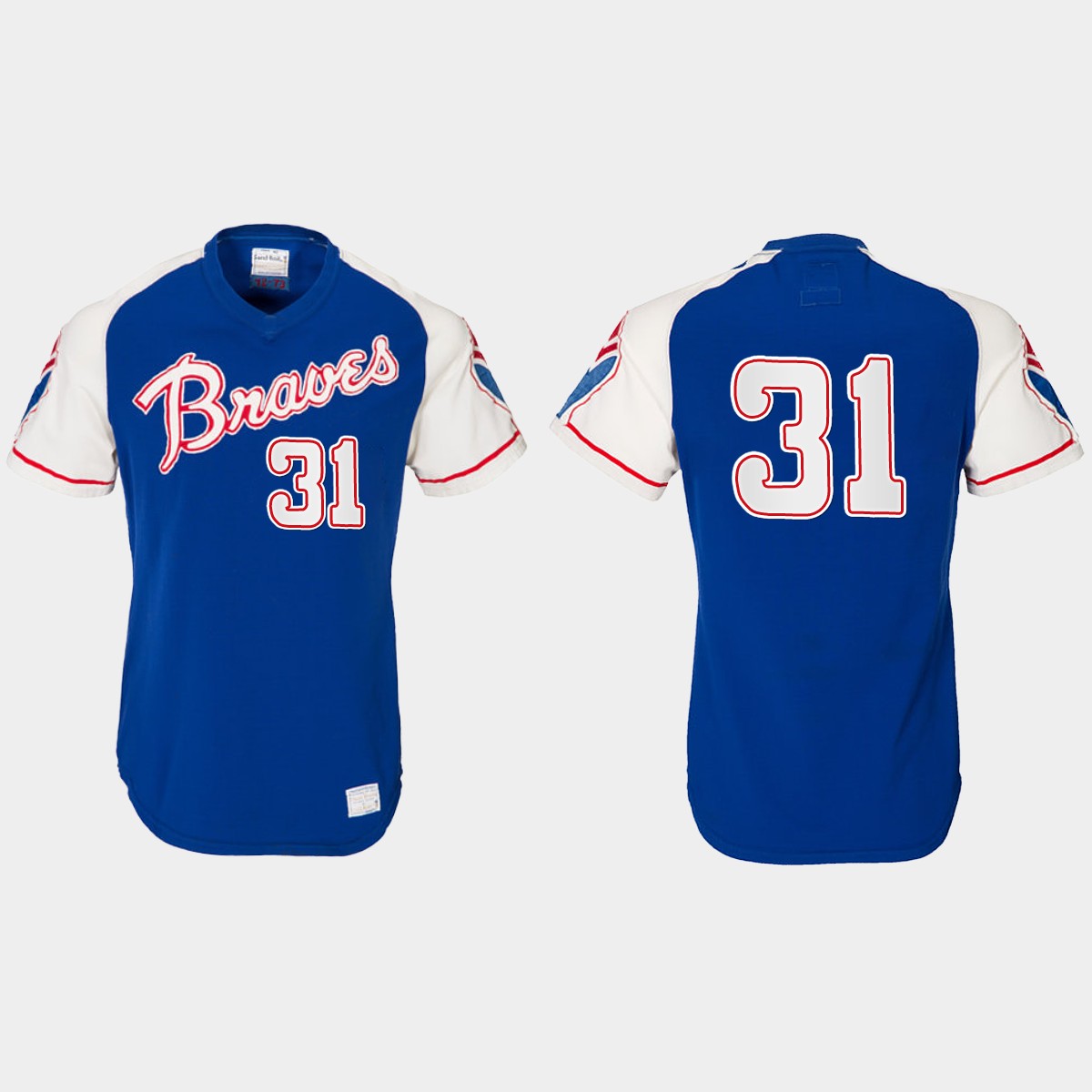 Greg Maddux Atlanta Braves Heritage Throwback Jersey - Royal
