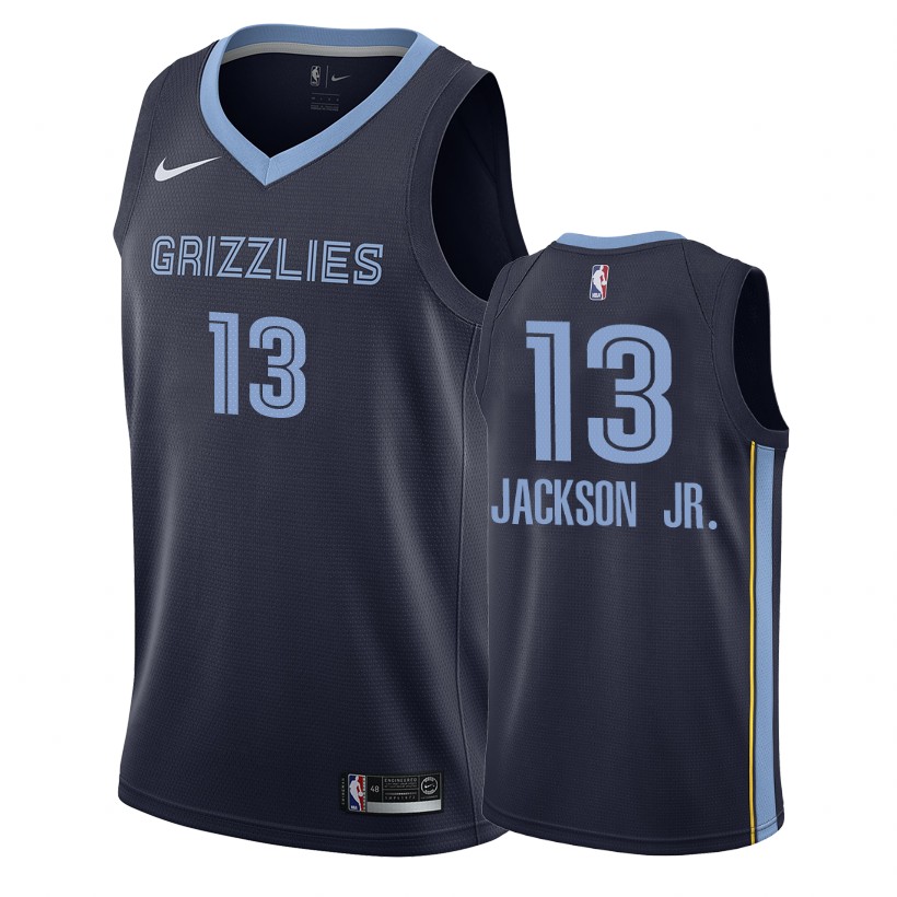 Grizzlies Male Jaren Jackson Jr. #13 2018-19 Icon Edition Navy Jersey