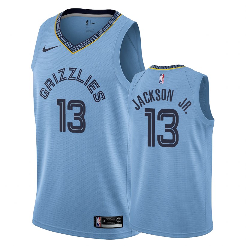 Grizzlies Male Jaren Jackson Jr. #13 2018-19 Statement Edition Blue Jersey