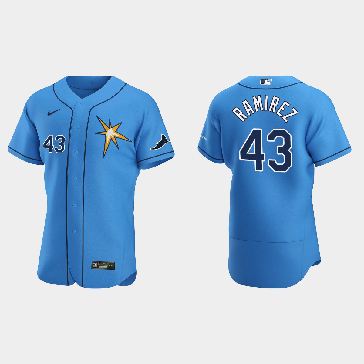 Harold Ramirez Tampa Bay Rays Alternate Jersey - Light Blue