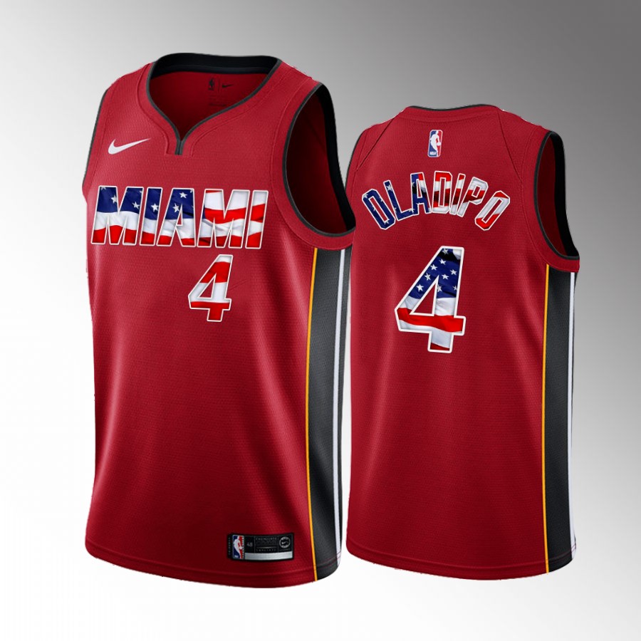 Heat Victor Oladipo #4 2022 4th of July Jersey