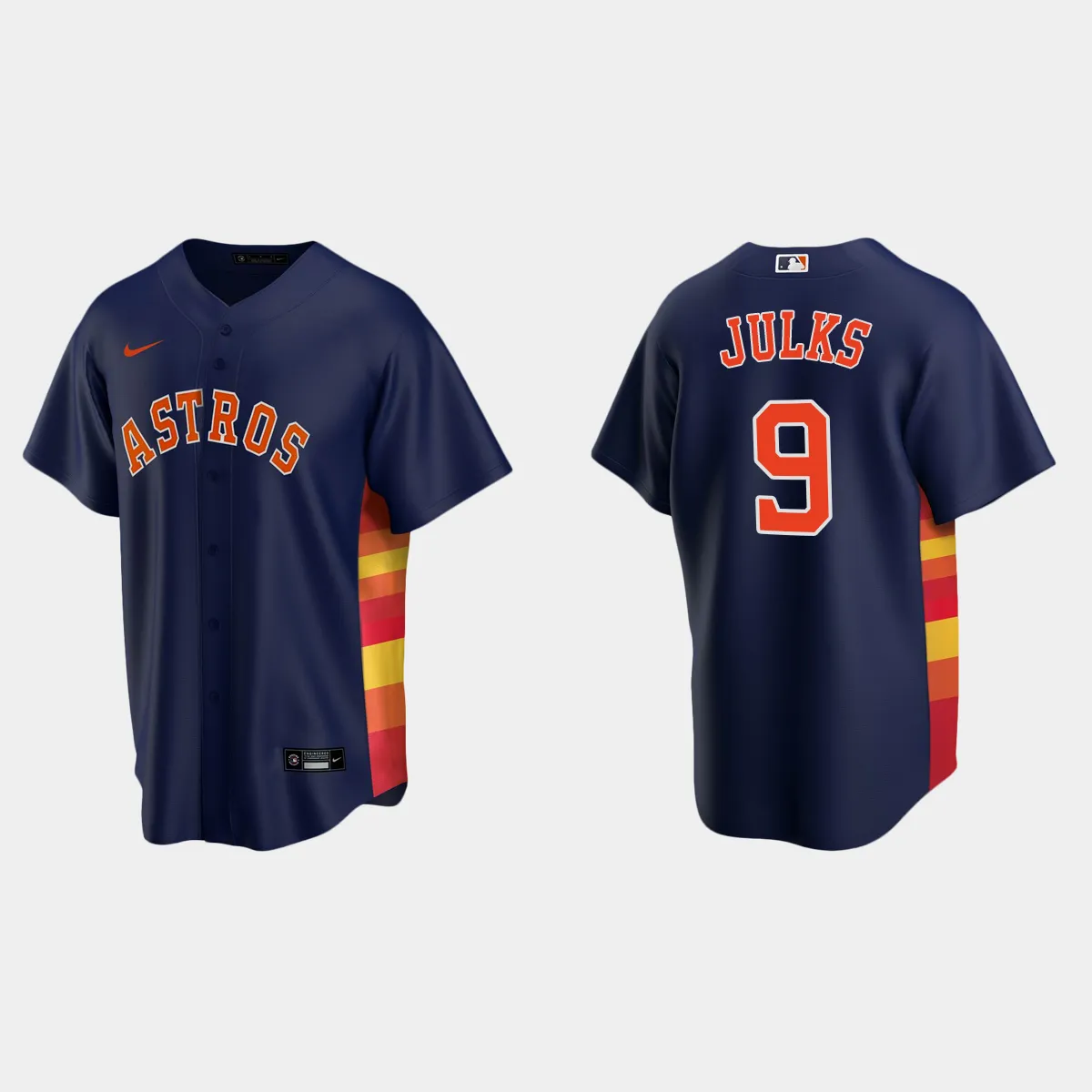 Houston Astros Corey Julks Alternate Jersey - Navy