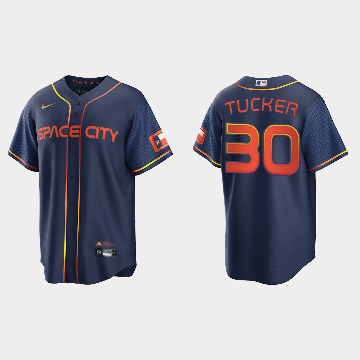 Houston Astros Kyle Tucker 2022 City Connect Jersey - Navy