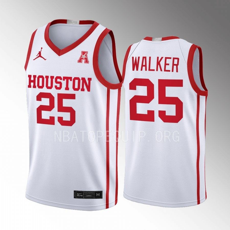 Houston Cougars Jarace Walker Jersey 2022-23 Limited  White Home Uniform