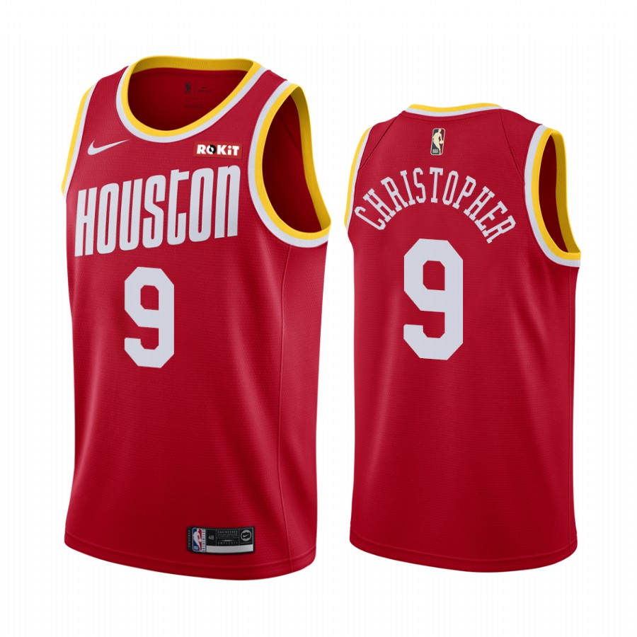 Houston Rockets Josh Christopher 2021 NBA Draft #9 Classic Edition Jersey Red