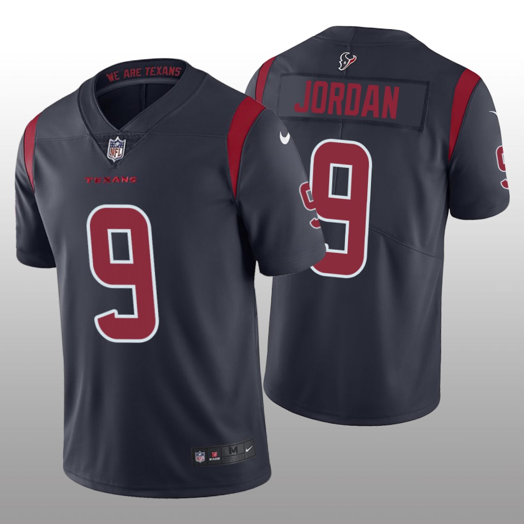 Houston Texans Brevin Jordan Navy Jersey Color Rush Limited - Men's