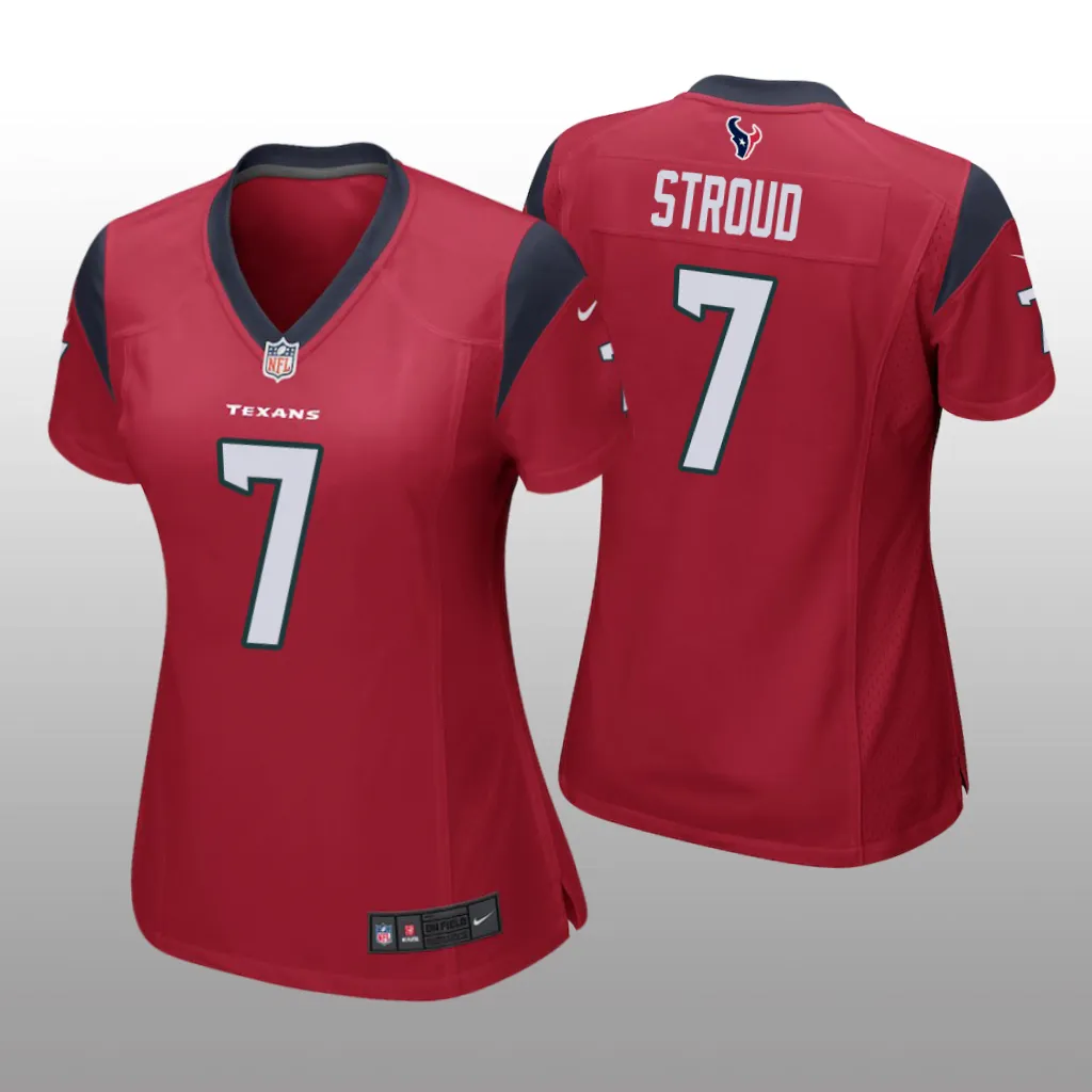 Houston Texans C.J. Stroud Red Jersey Game – Women’s