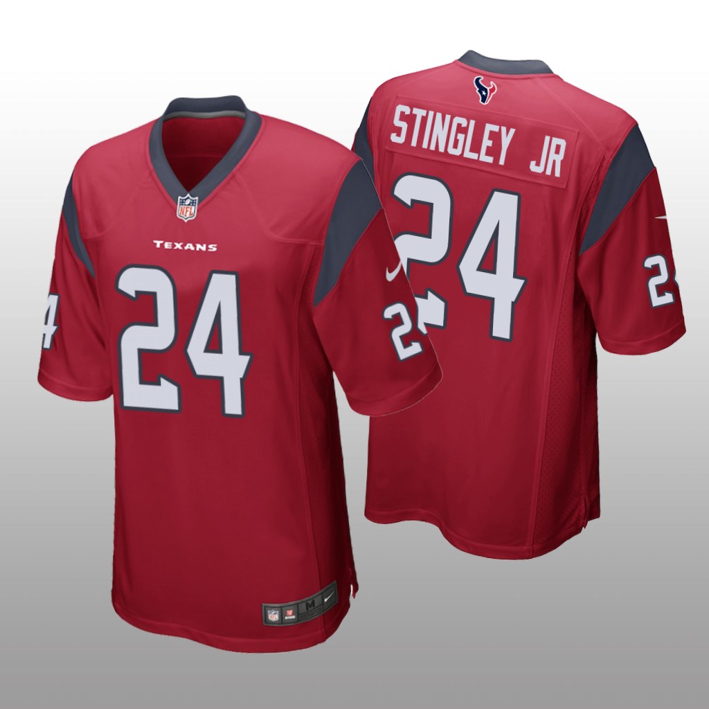 Houston Texans Derek Stingley Jr. Red Jersey Game - Men's
