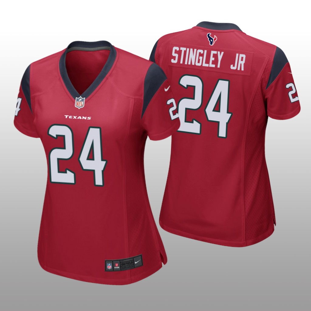 Houston Texans Derek Stingley Jr. Red Jersey Game - Women's