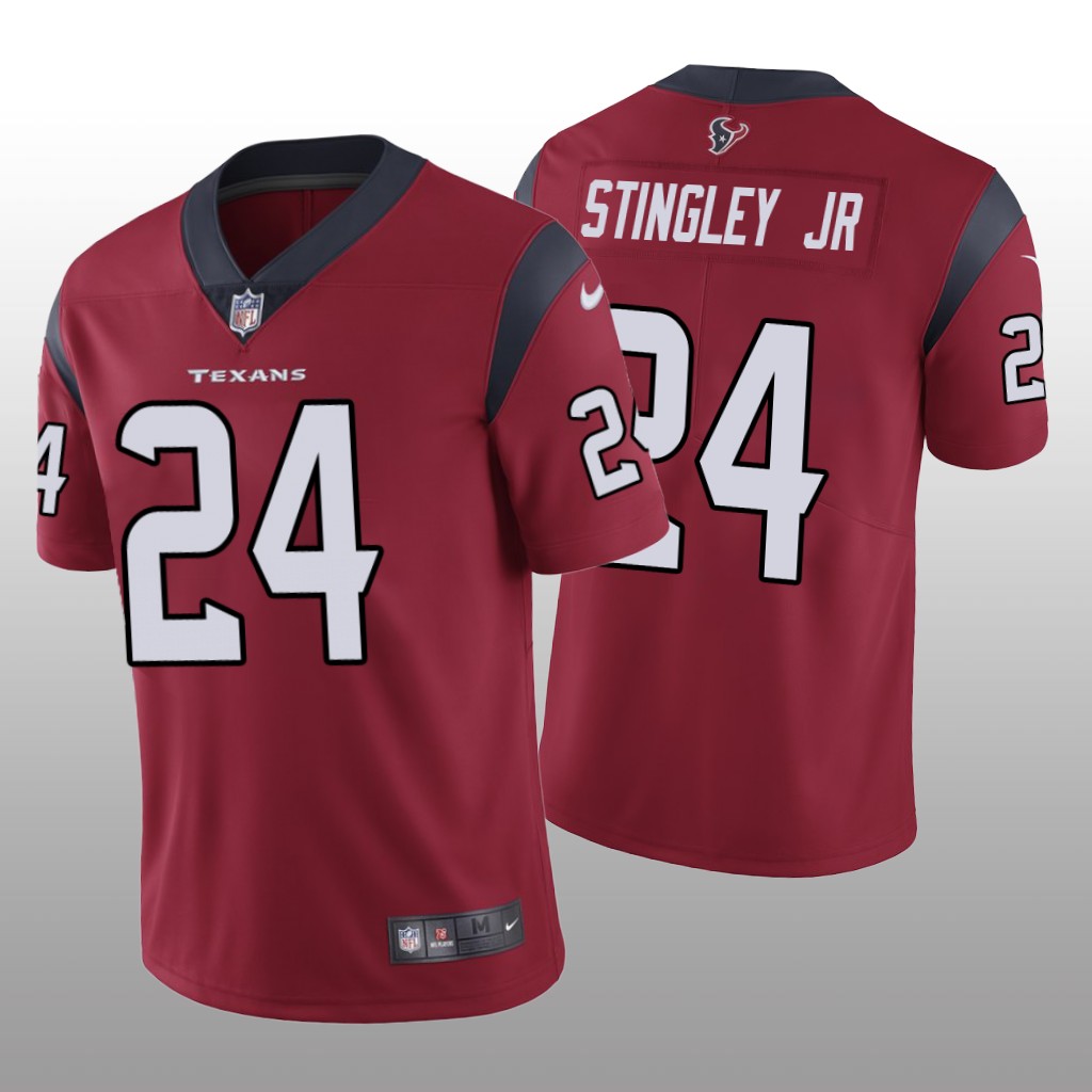 Houston Texans Derek Stingley Jr. Red Jersey Vapor Limited Men's