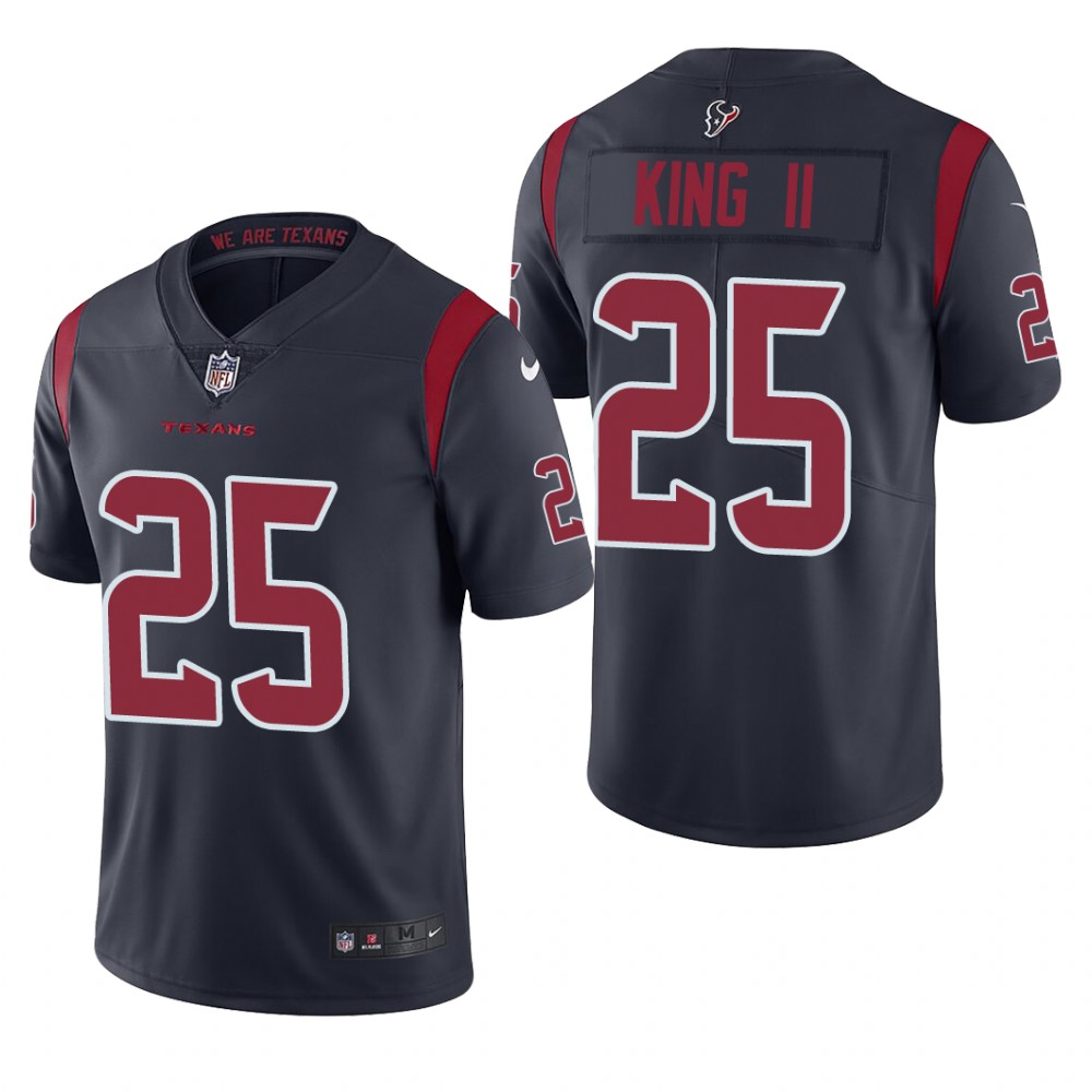 Houston Texans Desmond King Navy Jersey Color Rush Limited - Men's