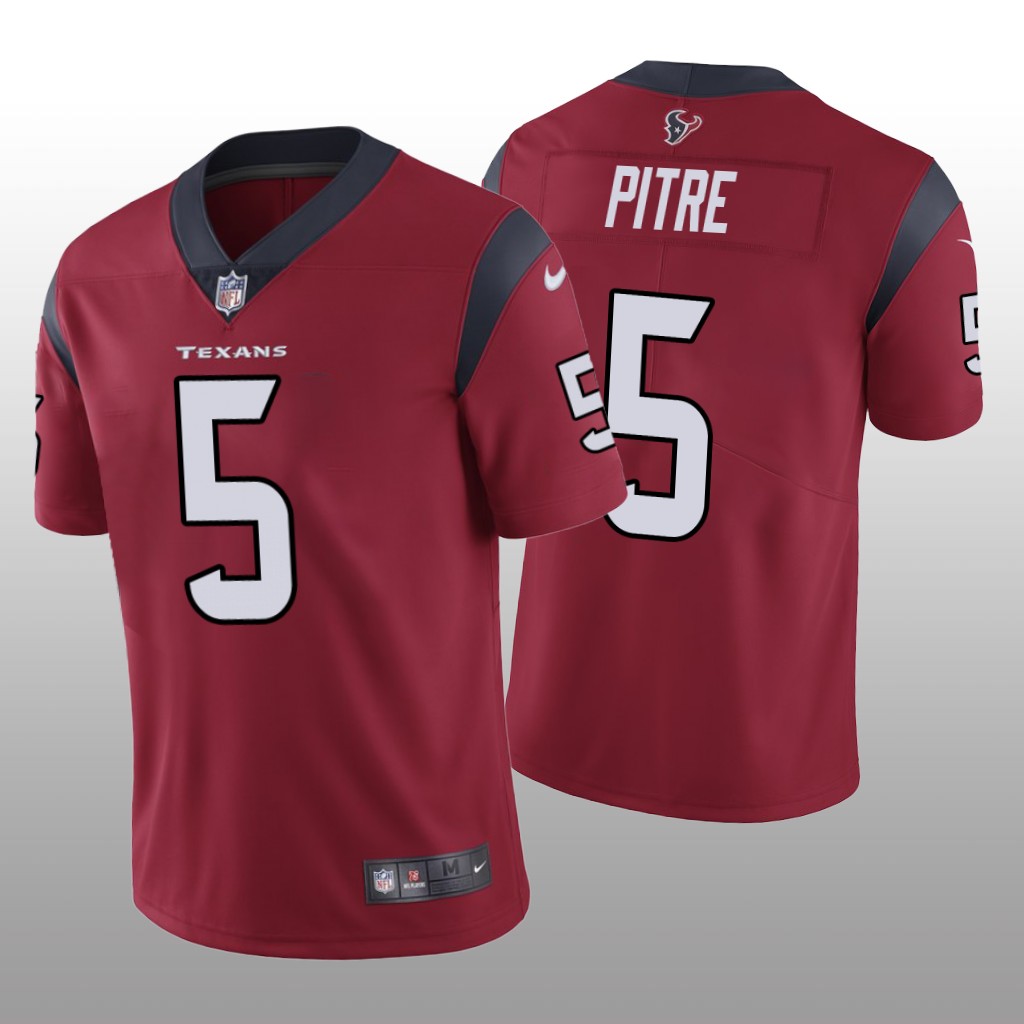 Houston Texans Jalen Pitre Red Jersey Vapor Limited Vapor Limited - Men's