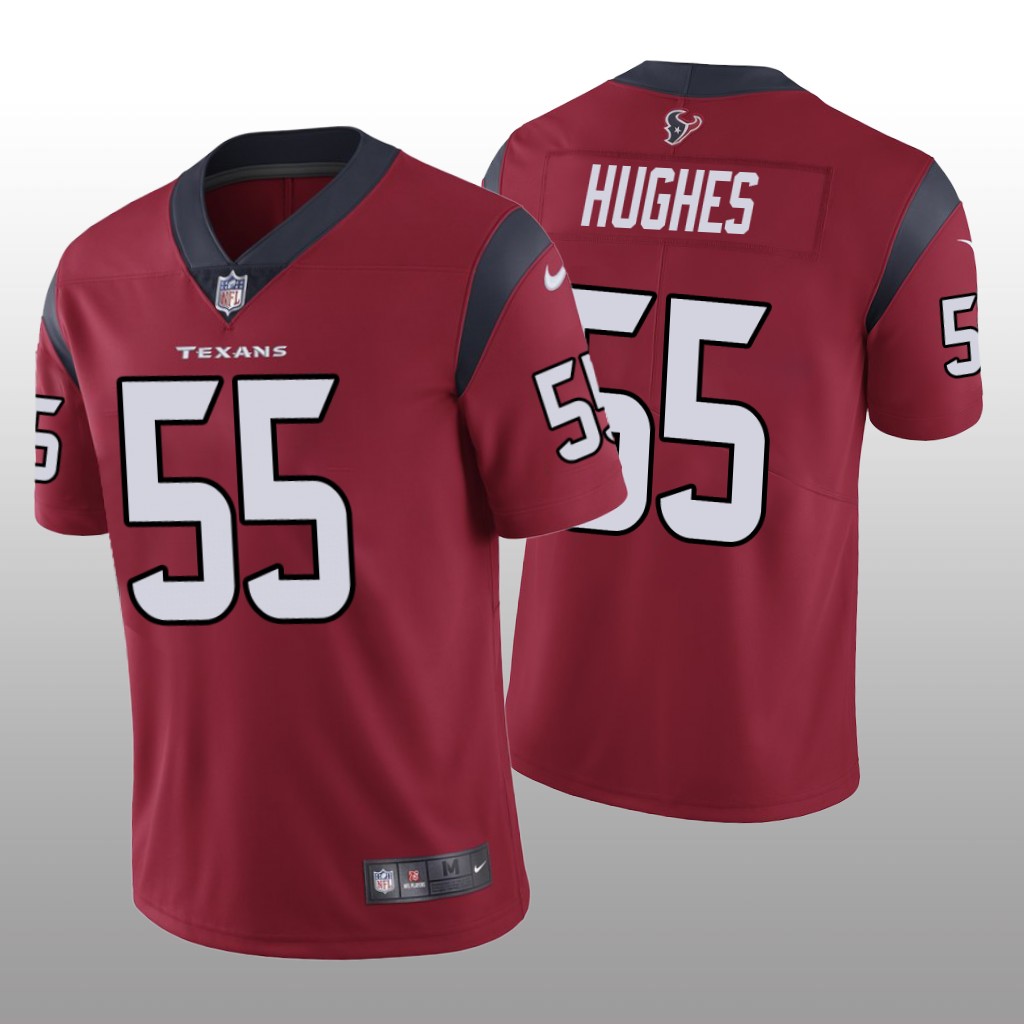 Houston Texans Jerry Hughes Red Jersey Vapor Limited Vapor Limited - Men's