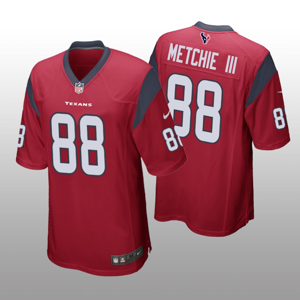 Houston Texans John Metchie III Red Jersey Game - Men's