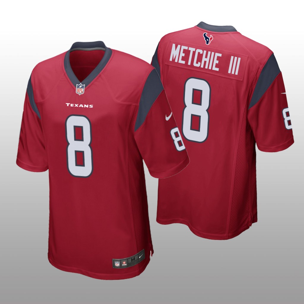 Houston Texans John Metchie III Red Jersey Game - Men's