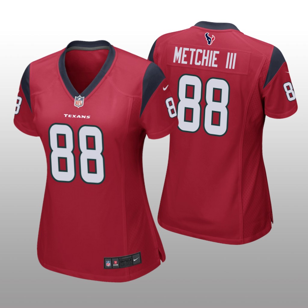 Houston Texans John Metchie III Red Jersey Game - Women's