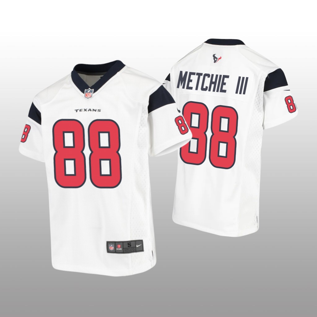Houston Texans John Metchie III White Jersey Game - Youth