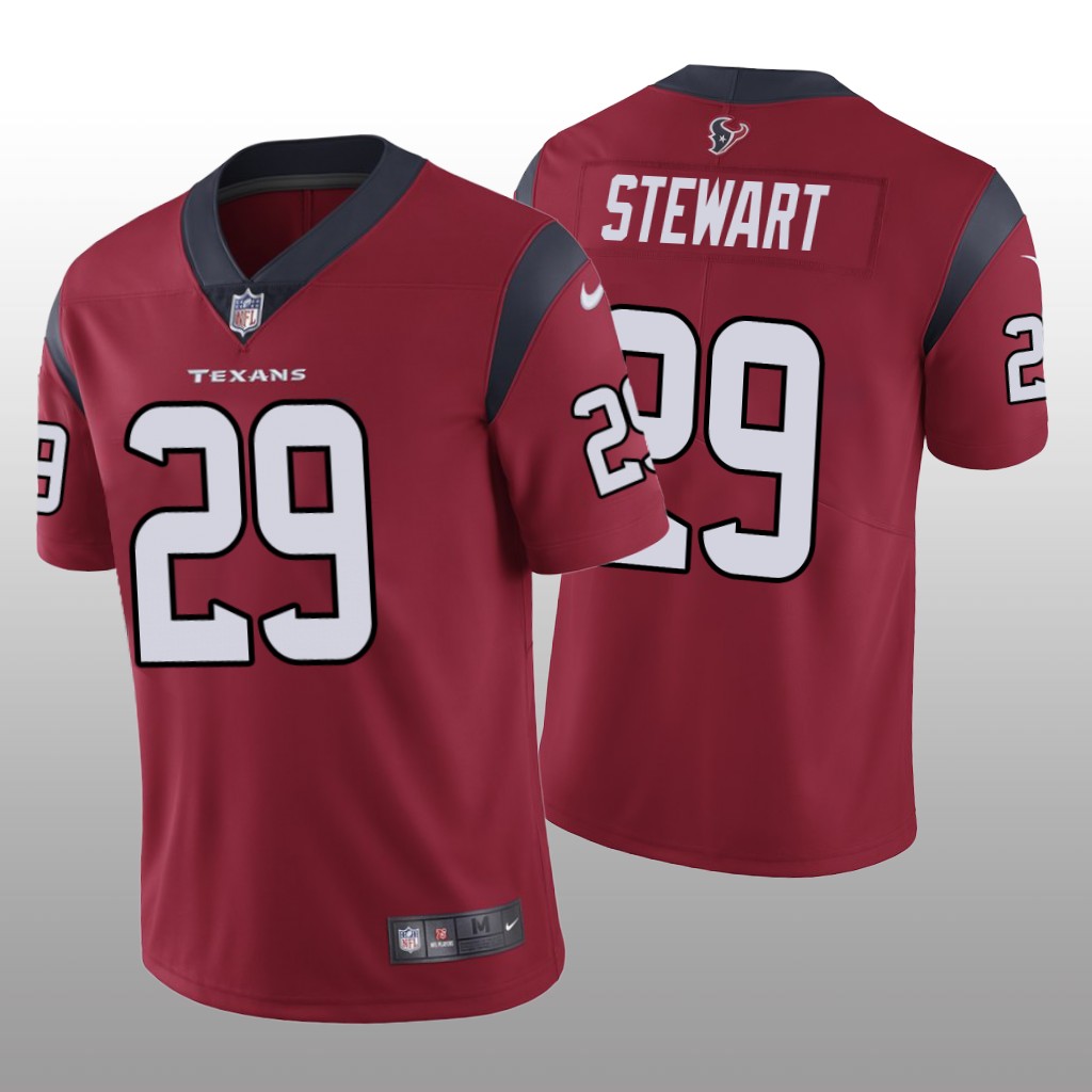 Houston Texans M.J. Stewart Red Jersey Vapor Limited Vapor Limited - Men's