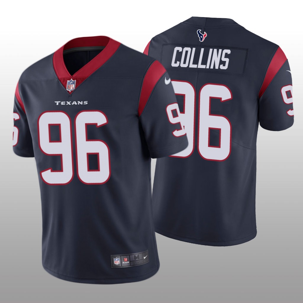 Houston Texans Maliek Collins Navy Jersey Vapor Limited Vapor Limited - Men's