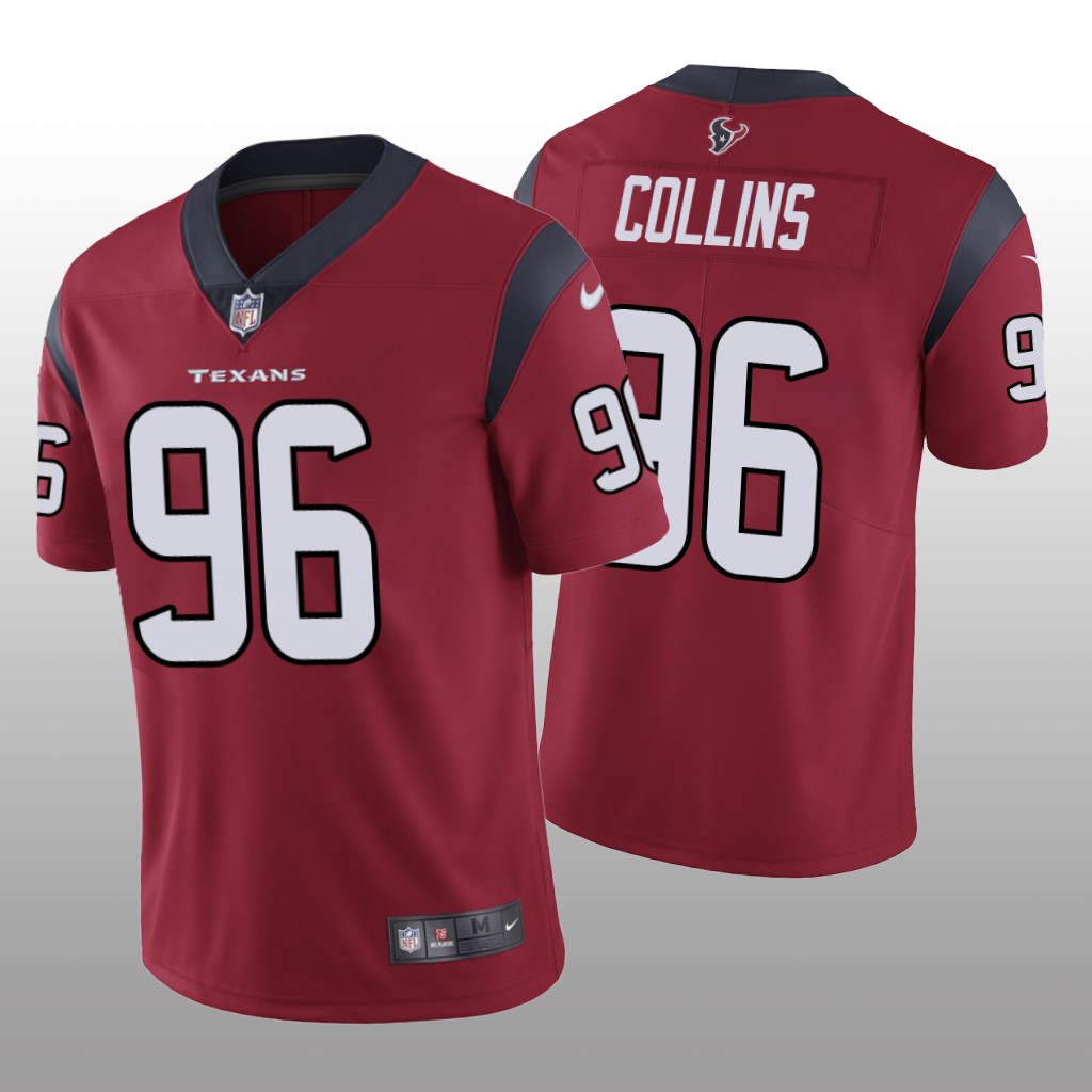 Houston Texans Maliek Collins Red Jersey Vapor Limited Vapor Limited - Men's