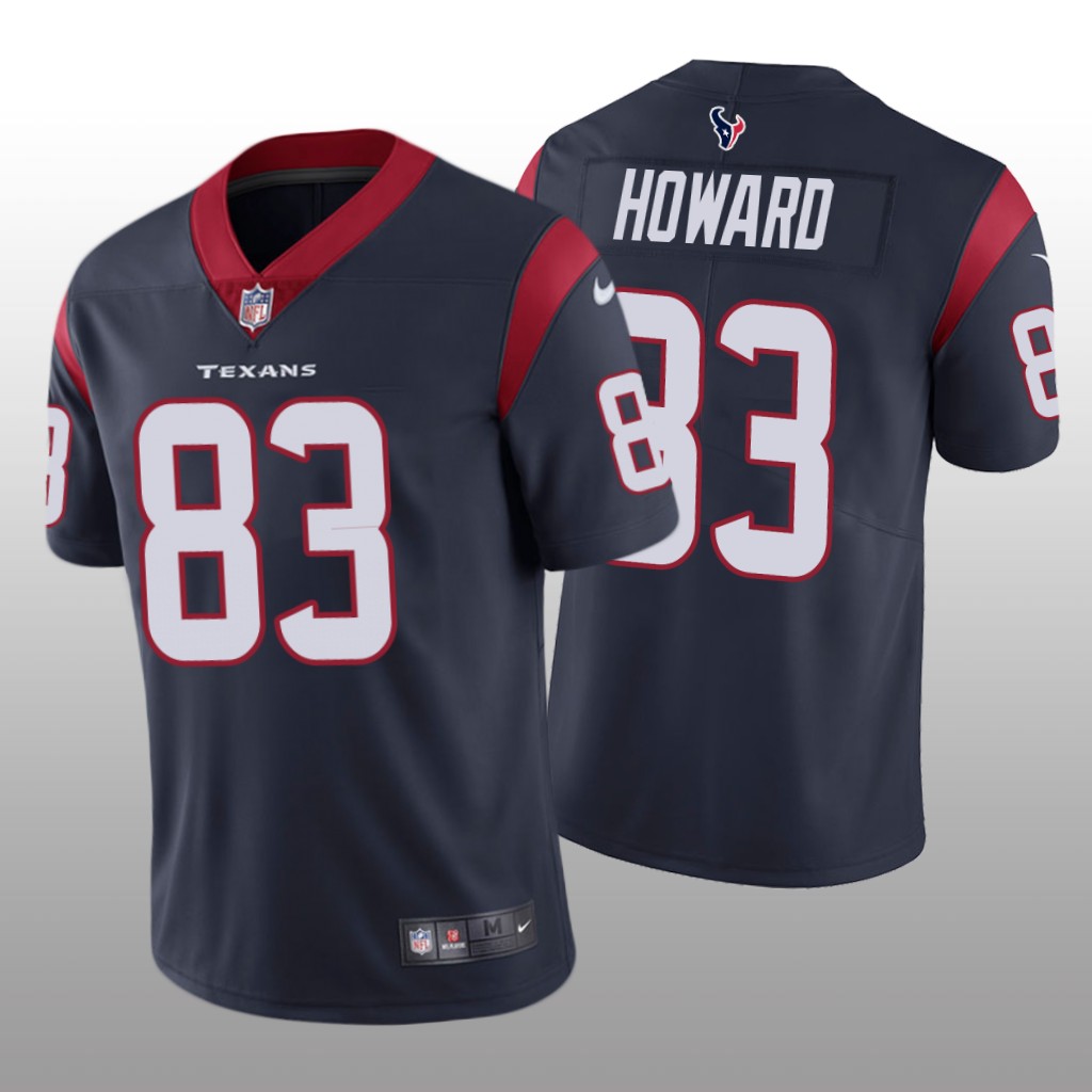 Houston Texans O.J. Howard Navy Jersey Vapor Limited Men's
