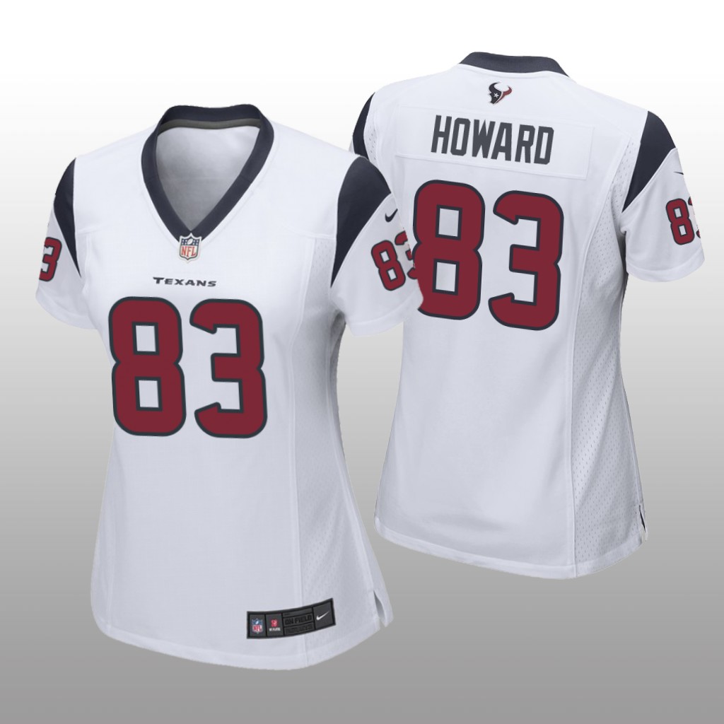 Houston Texans O.J. Howard White Jersey Game - Women's