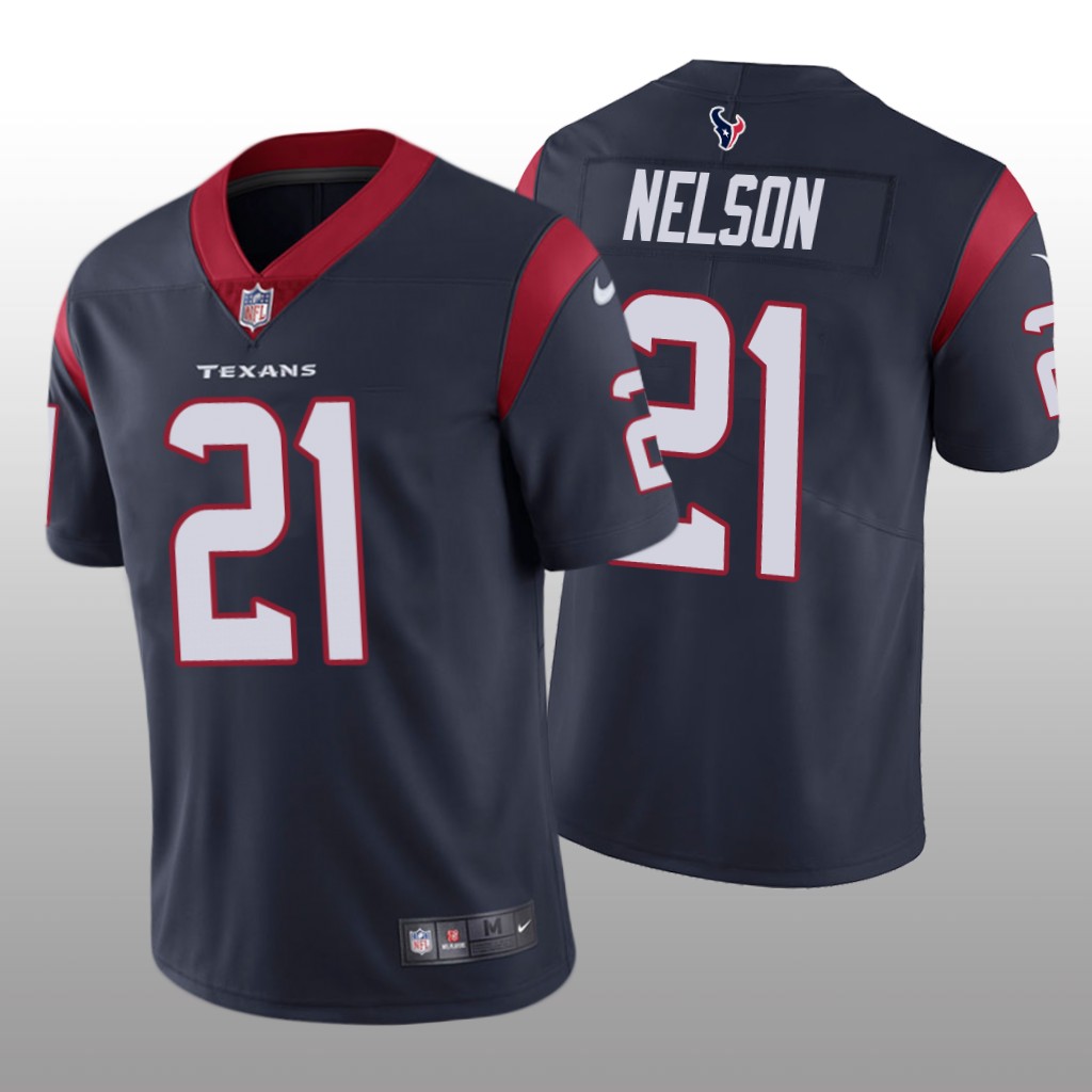Houston Texans Steven Nelson Navy Jersey Vapor Limited - Men's