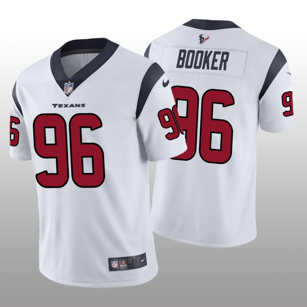 Houston Texans Thomas Booker White Jersey Vapor Limited Men's