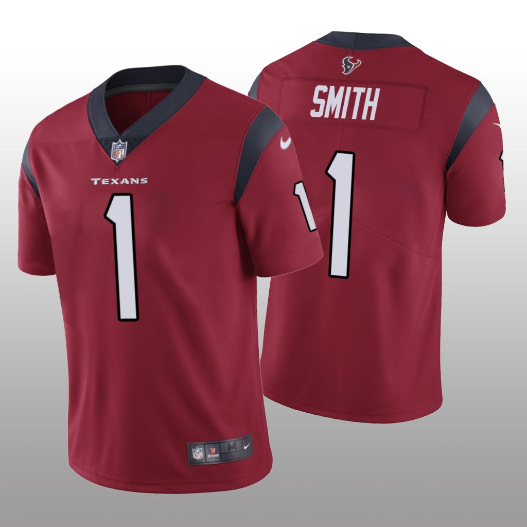 Houston Texans Tremon Smith Red Jersey Vapor Limited Vapor Limited - Men's