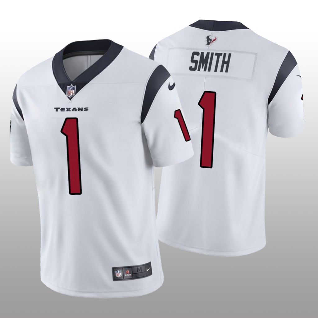 Houston Texans Tremon Smith White Jersey Vapor Limited Vapor Limited - Men's