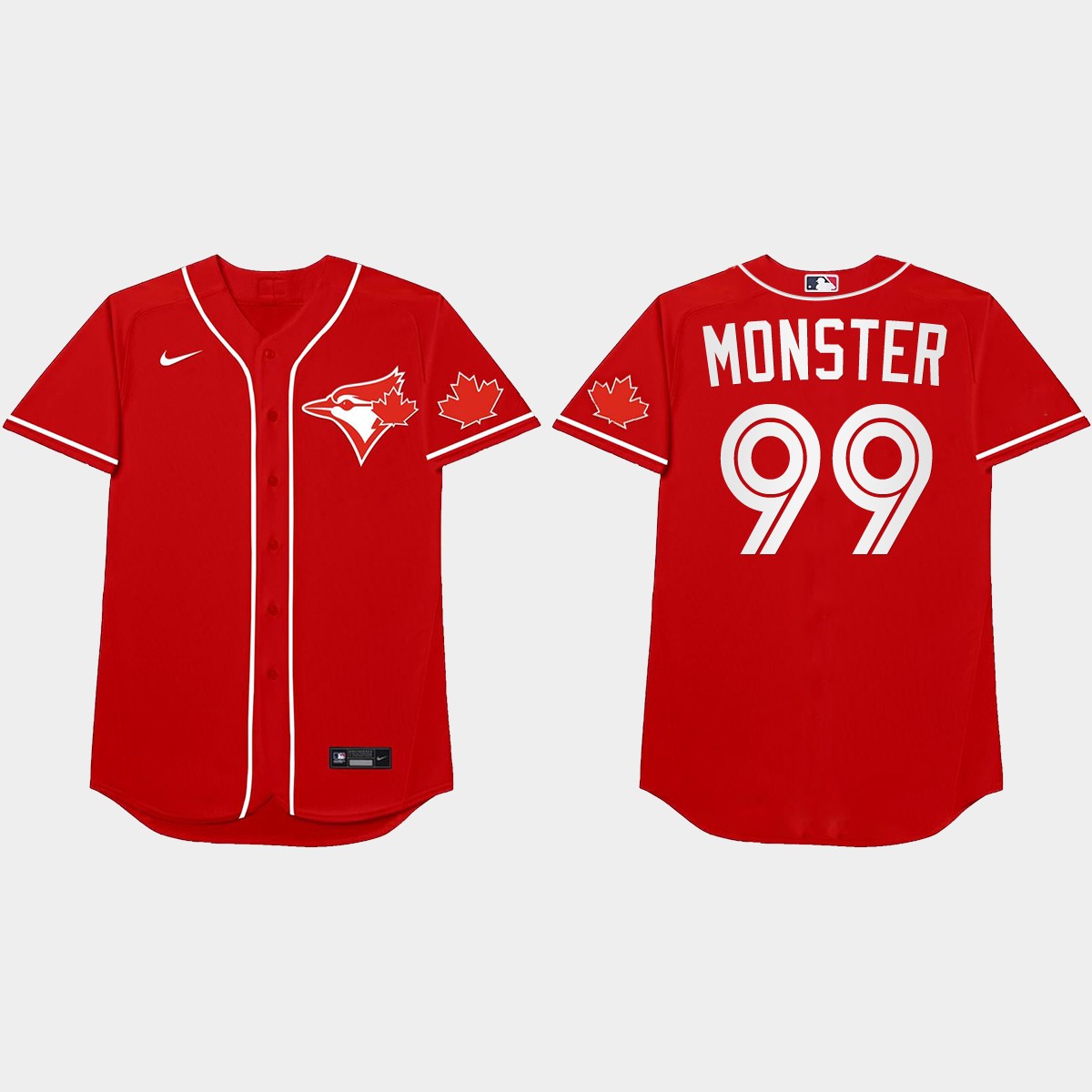 Hyun-Jin Ryu 2021 Players' Weekend Monster Nickname Jersey - Red