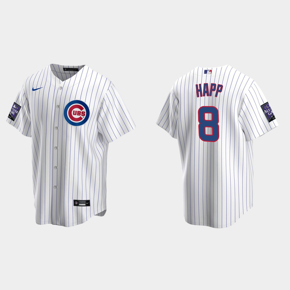 Ian Happ Chicago Cubs 2021 All-Star Game Home Jersey - White