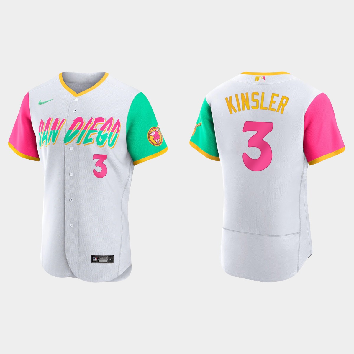 Ian Kinsler San Diego Padres 2022 City Connect Jersey - White