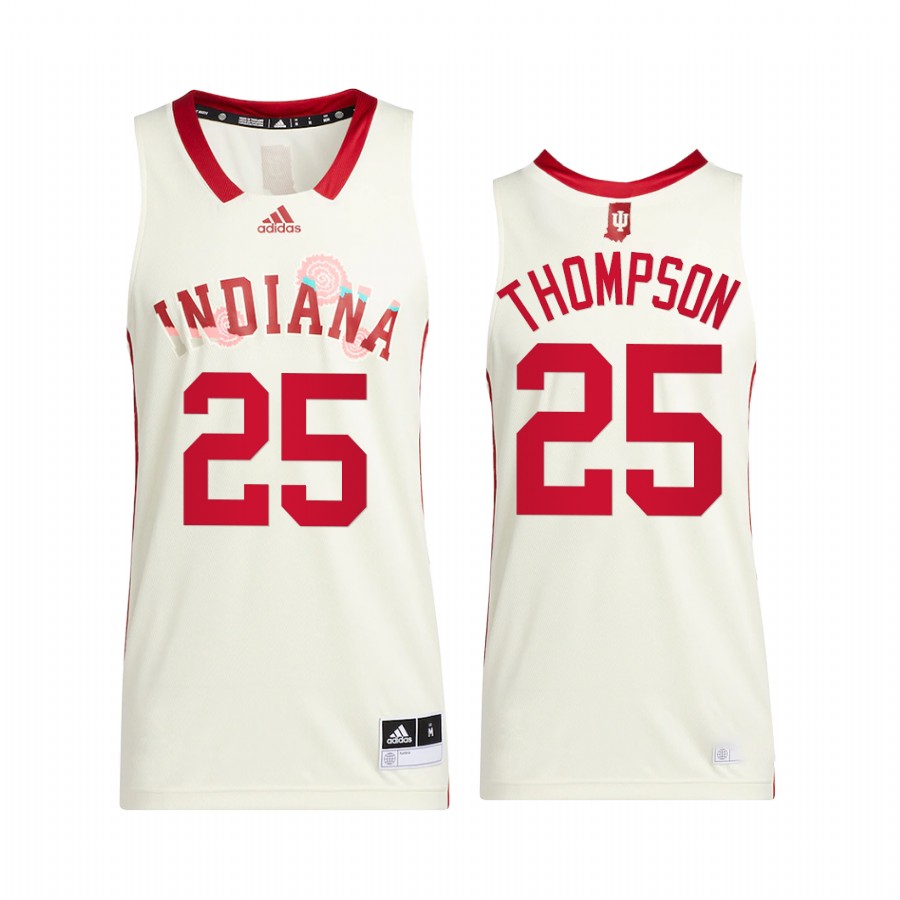 Indiana Hoosiers Race Thompson Jersey 2022 Honoring Black Excellence Cream  Uniform