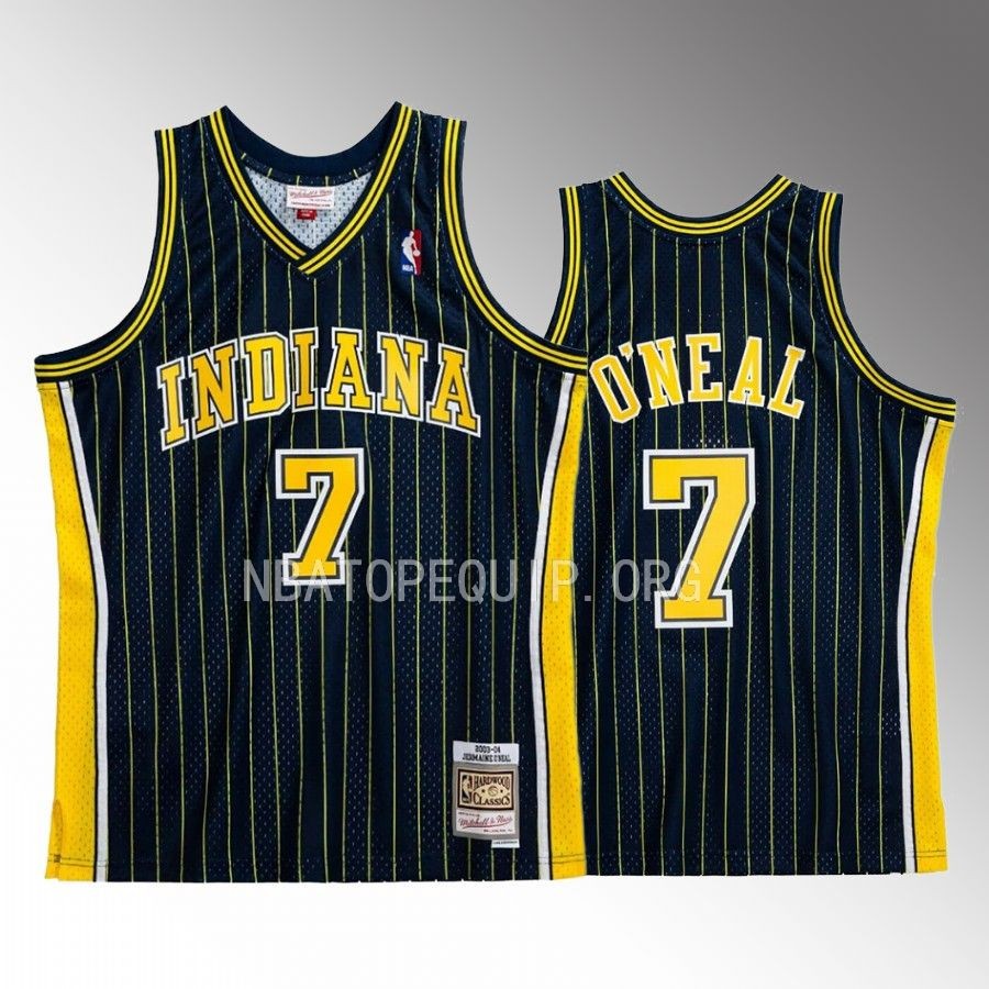 Indiana Pacers Shaquille O'Neal Throwback 2003-04 #7 Purple Swingman Jersey