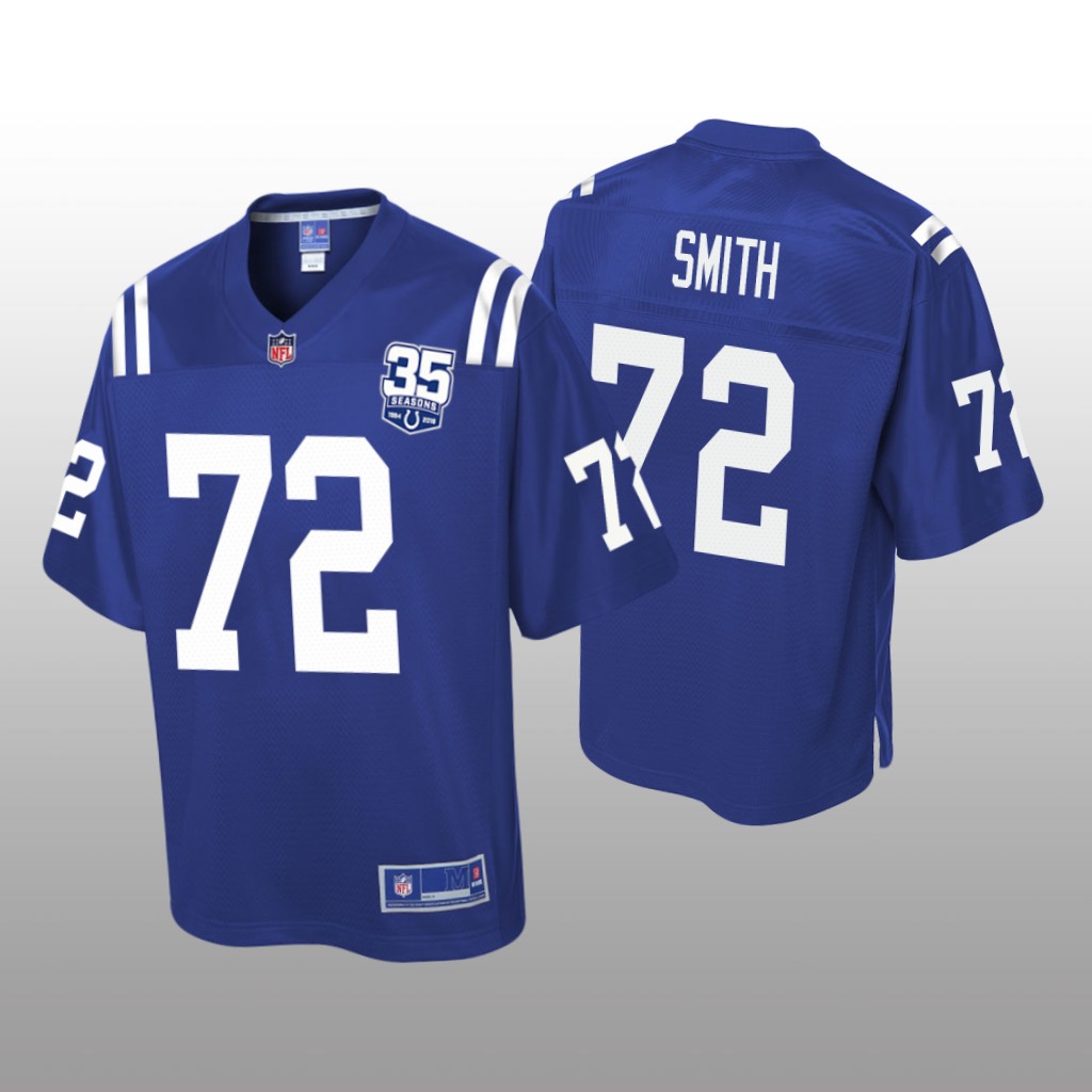 Indianapolis Colts #72 Royal Braden Smith Pro Line Jersey - Youth