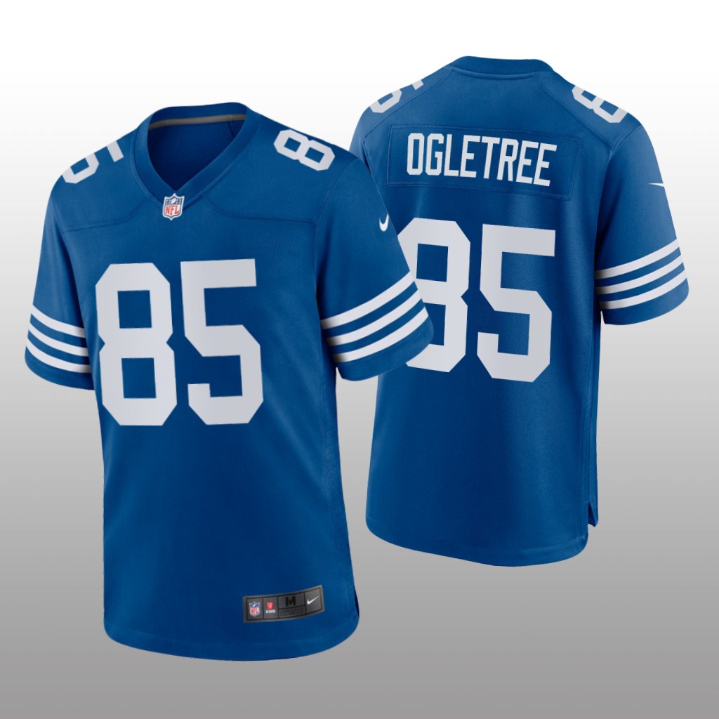 Indianapolis Colts Andrew Ogletree Royal Jersey Alternate Game - Men's