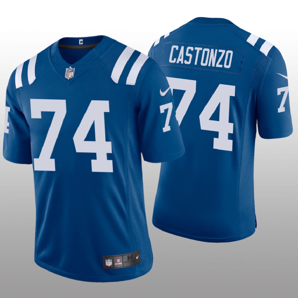 Indianapolis Colts Anthony Castonzo Royal Jersey Vapor Limited - Men's