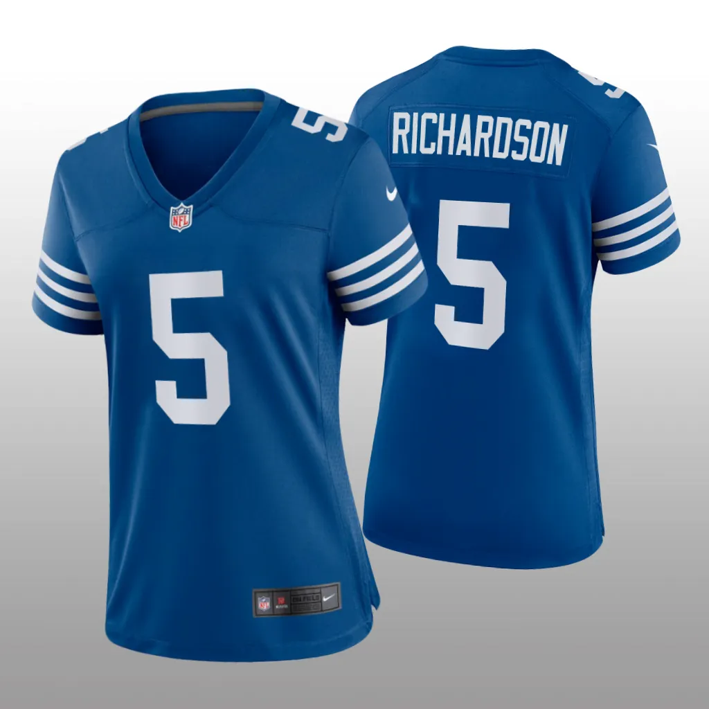 Indianapolis Colts Anthony Richardson Royal Jersey Alternate Game - Women's