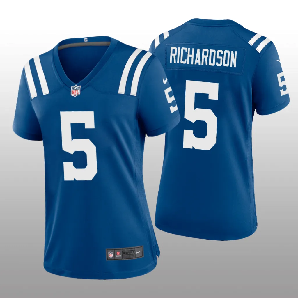 Indianapolis Colts Anthony Richardson Royal Jersey Game – Women’s