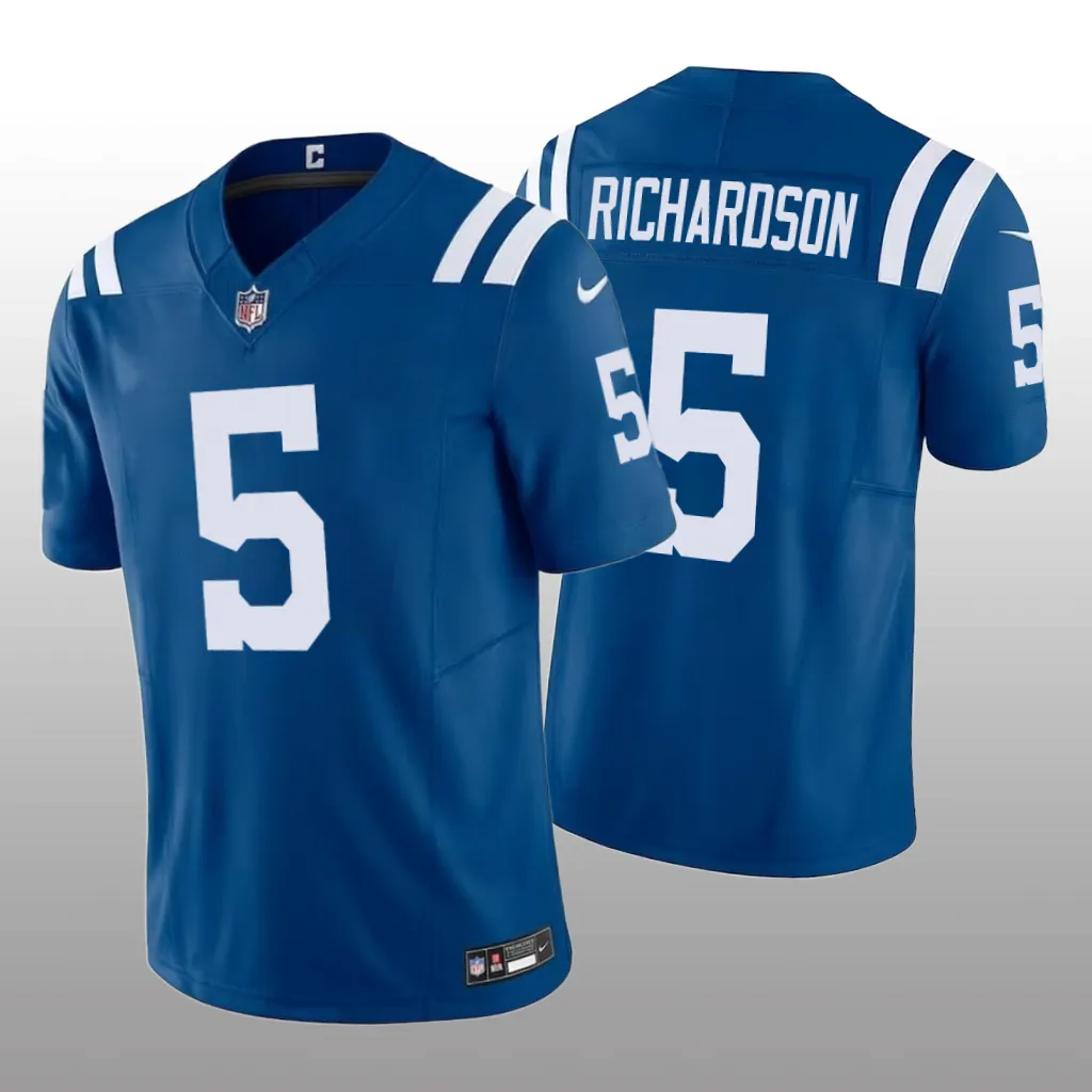 Indianapolis Colts Anthony Richardson Royal Jersey Vapor F.U.S.E. Limited  - Men's