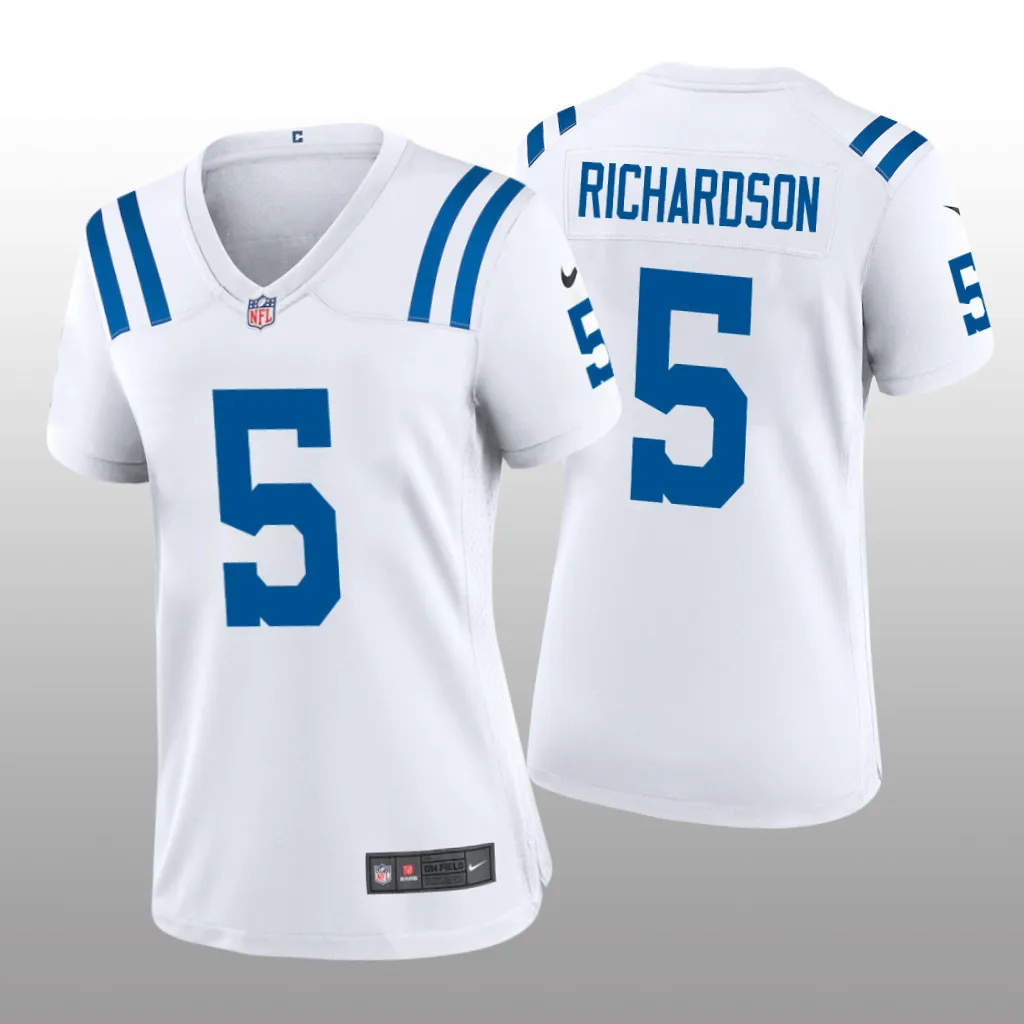 Indianapolis Colts Anthony Richardson White Jersey Game – Women’s